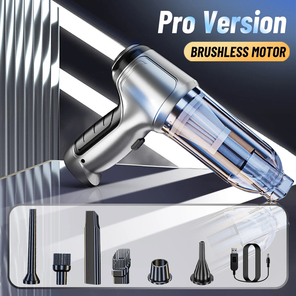 PowerClean™ PRO – 95000PA Premium Car & Home Vacuum