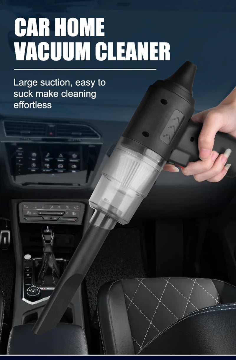 SmartHero™ TurboVac 120W – Cordless Mini Vacuum Cleaner