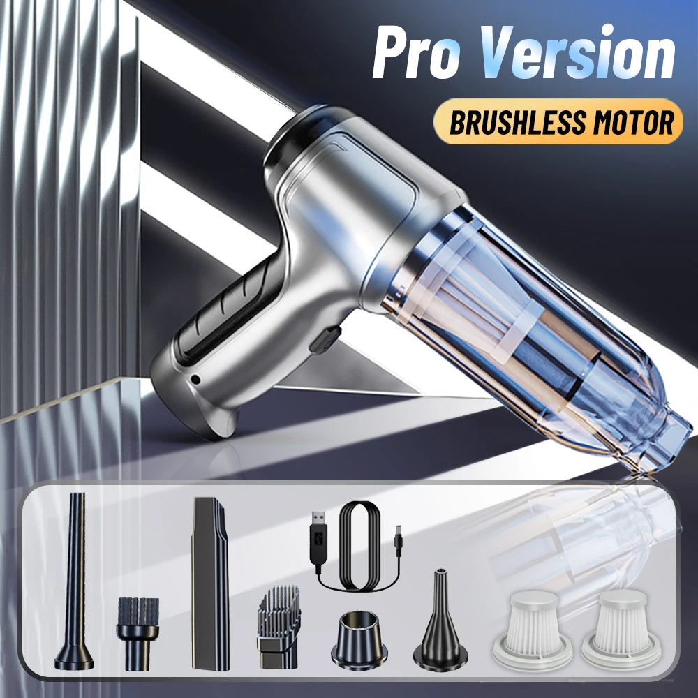 PowerClean™ PRO – 95000PA Premium Car & Home Vacuum