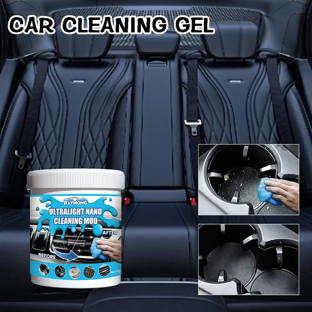 SmartHero™ Car Cleaning Gel – Deep Cleaning for Vents, Buttons & Hard-to-Reach Spots