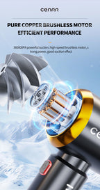 CENRR™ 998000PA Premium Car Vacuum Cleaner – Powerful, Cordless & Multi-Functional Cleaning