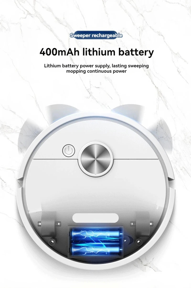 SmartHero™ 3-in-1 Robot Vacuum Smart Mapping, Sweeping & Mopping Cleaner