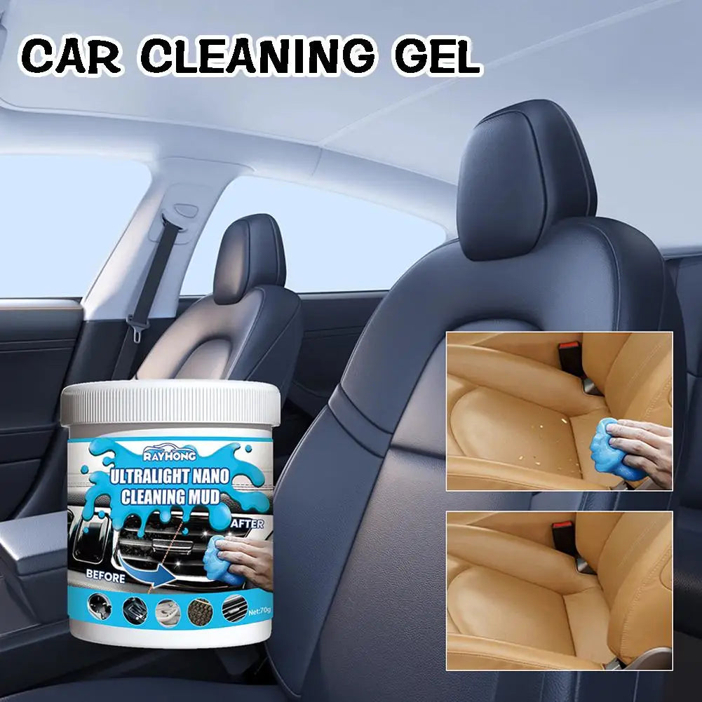 SmartHero™ Car Cleaning Gel – Deep Cleaning for Vents, Buttons & Hard-to-Reach Spots