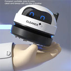 Mini Desktop Robot Vacuum Cleaner – USB Rechargeable Desk & Keyboard Cleaner