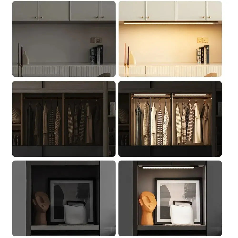 Ultra-Thin Motion Sensor LED Cabinet Light