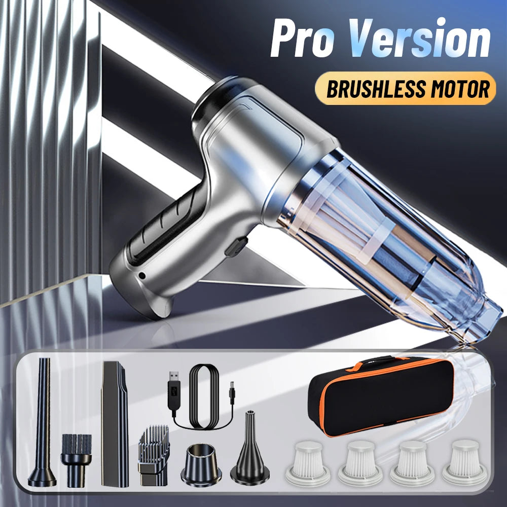 PowerClean™ PRO – 95000PA Premium Car & Home Vacuum