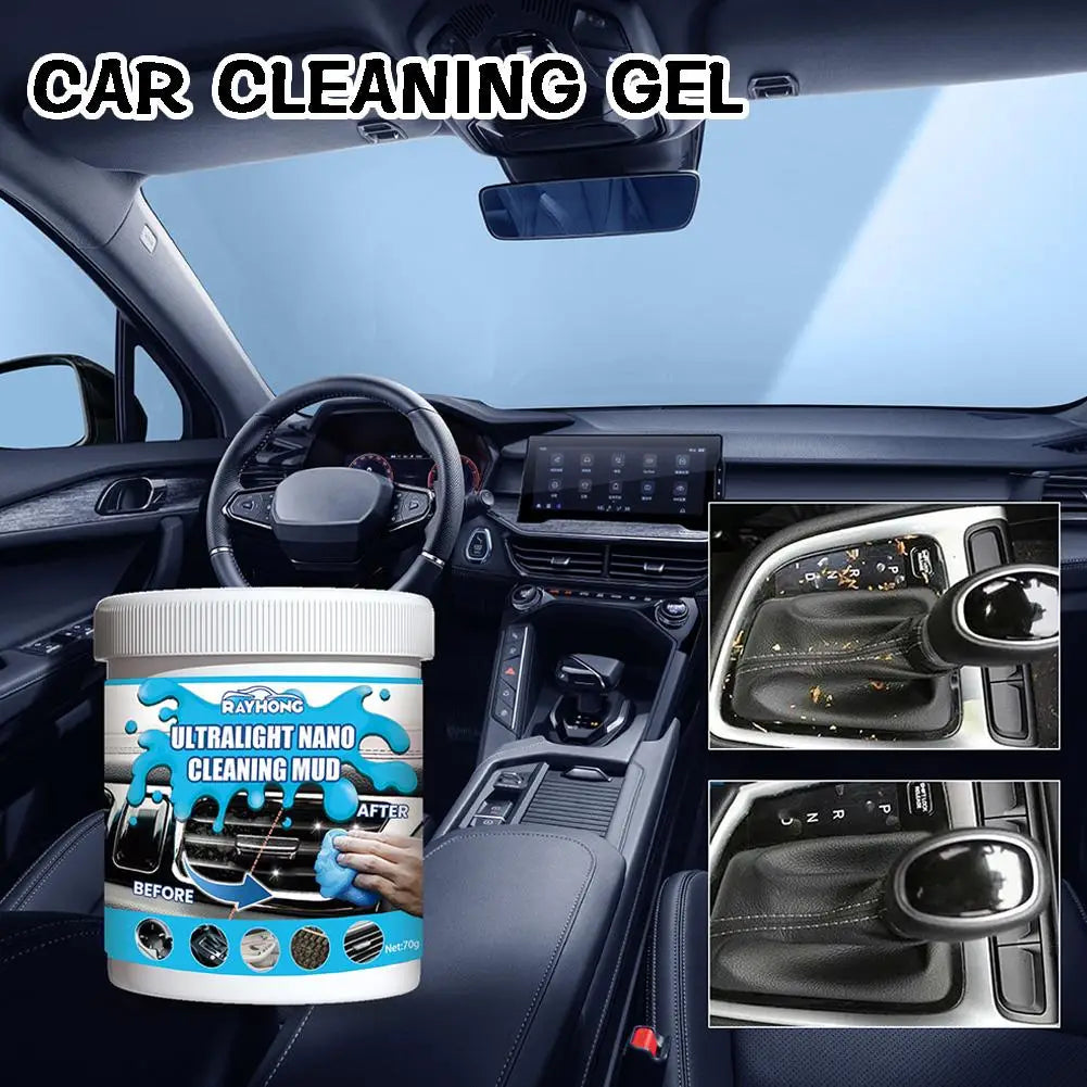 SmartHero™ Car Cleaning Gel – Deep Cleaning for Vents, Buttons & Hard-to-Reach Spots